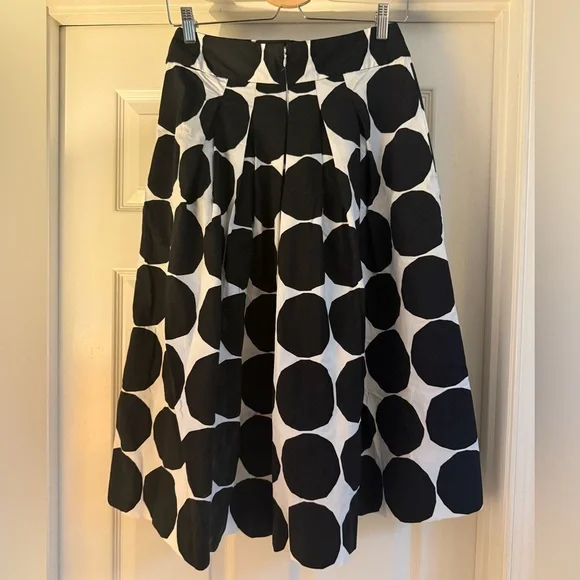 Marimekko for Banana Republic Black and White A-Line Skirt - Picture 3 of 4